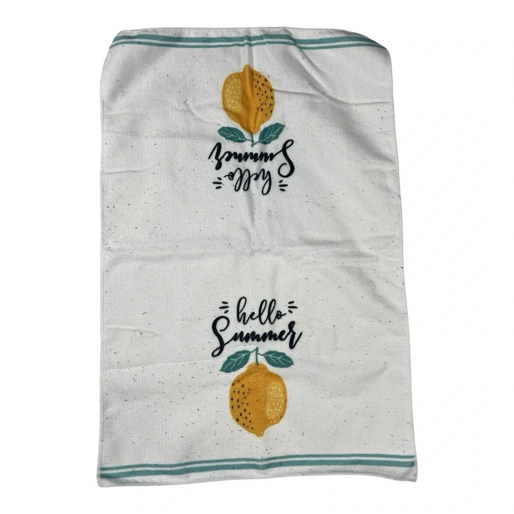 Artoid Mode - Lemon Kitchen Dish Towels‎ (18x26) - Summer Decor Set of 4